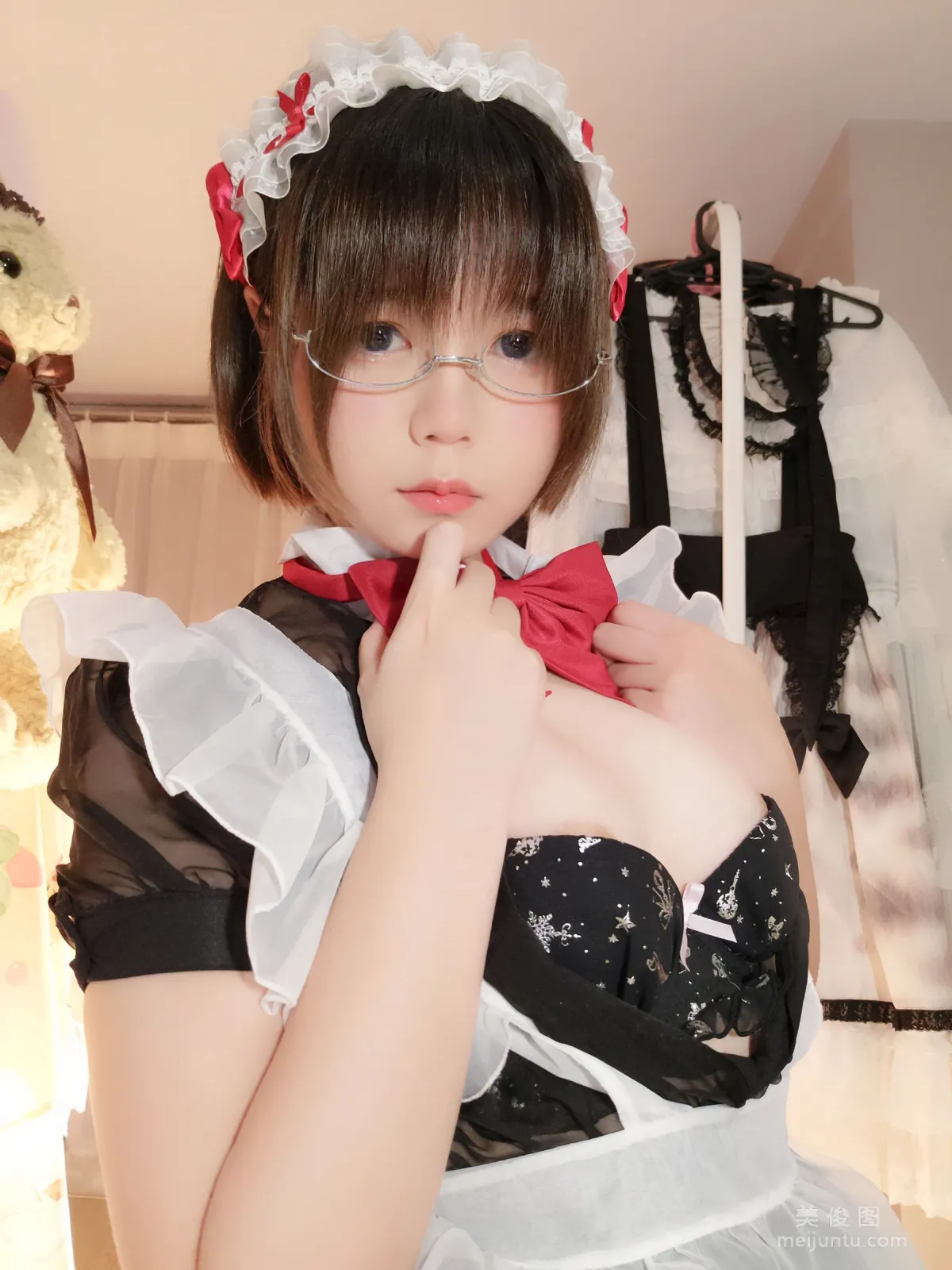 [Cosplay] Vol.25 きょう肉肉 - セクシーなメイド4