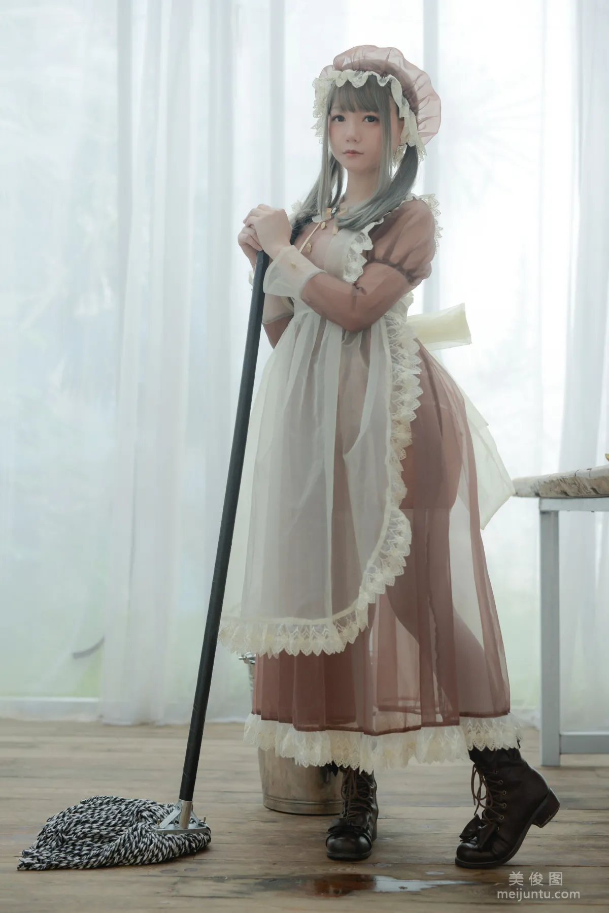 [Cosplay] Vol.17 きょう肉肉 - ～Maid～5