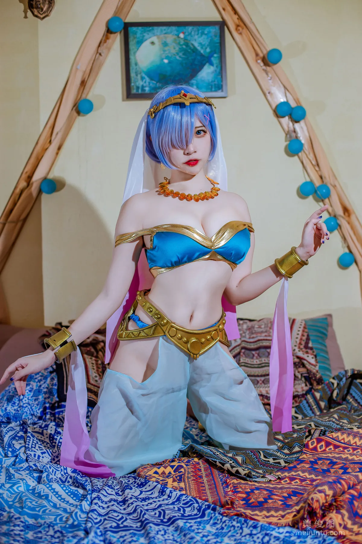 [Cosplay] 二佐Nisa - 蕾姆舞娘2