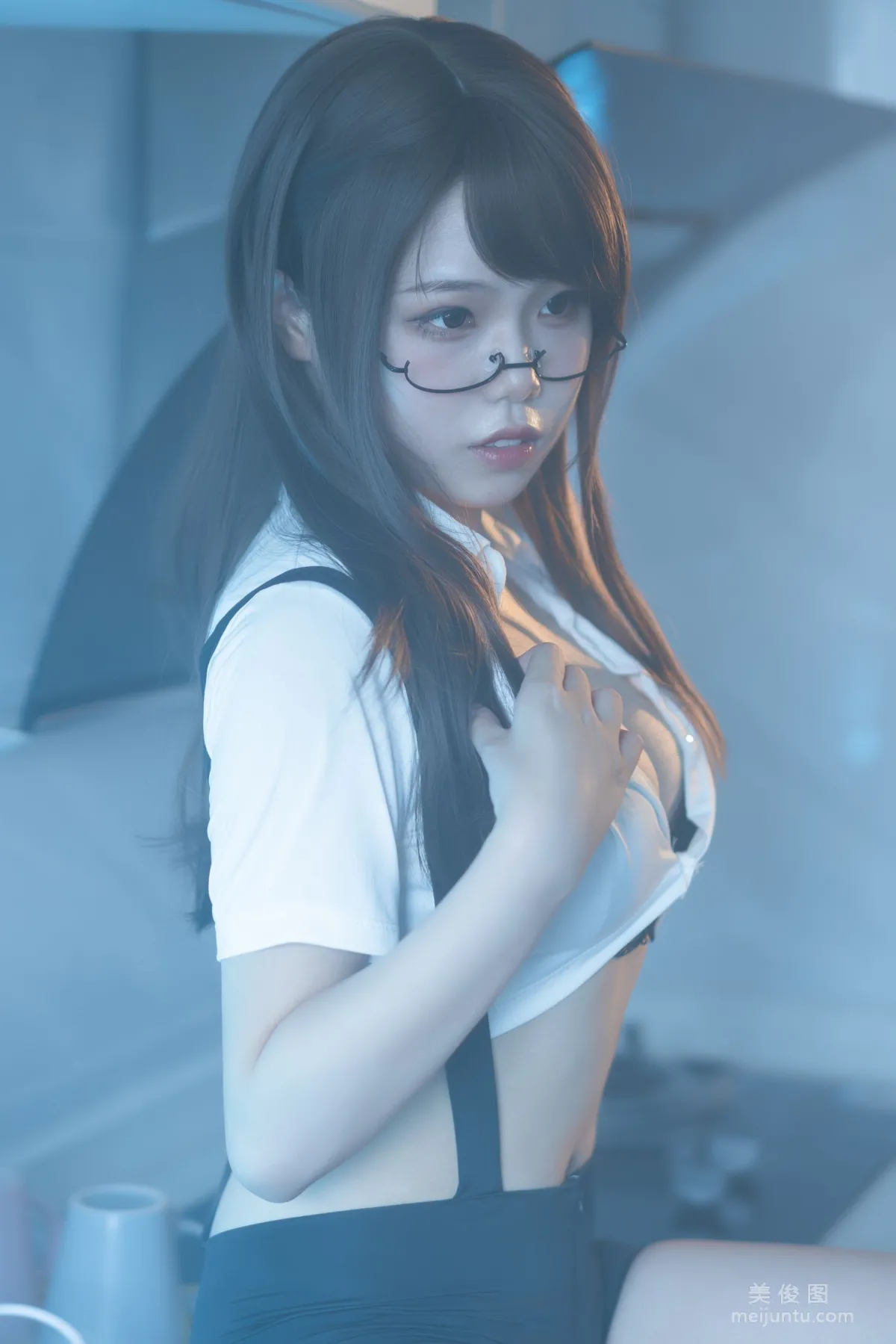 [Cosplay] 七月喵子 - 眼镜娘1号 写真套图18