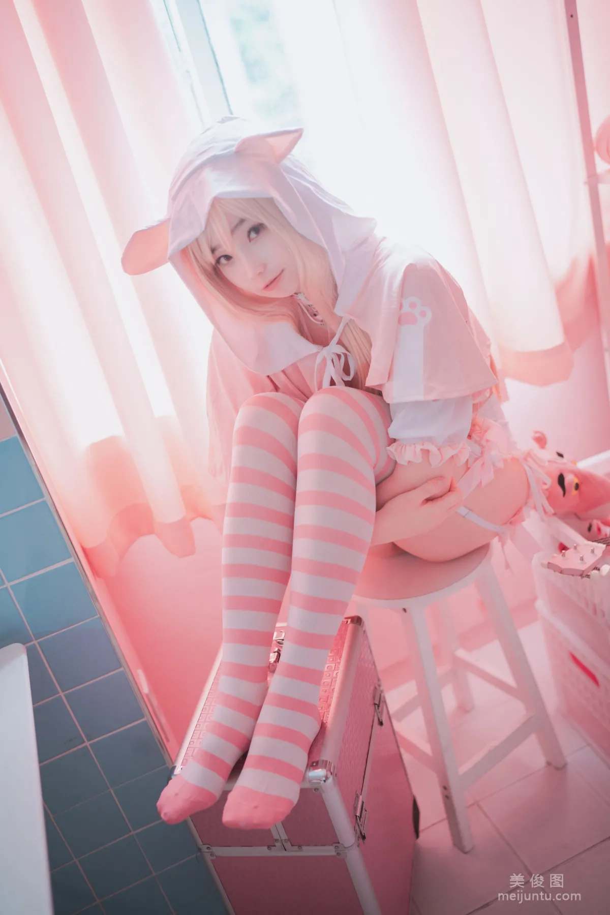 [DJAWA]  BamBi - ángel de Rosa 写真套图34