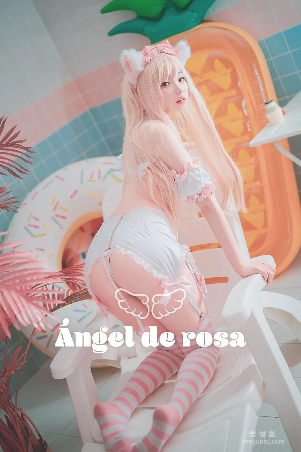 [DJAWA]  BamBi - ángel de Rosa 写真套图1