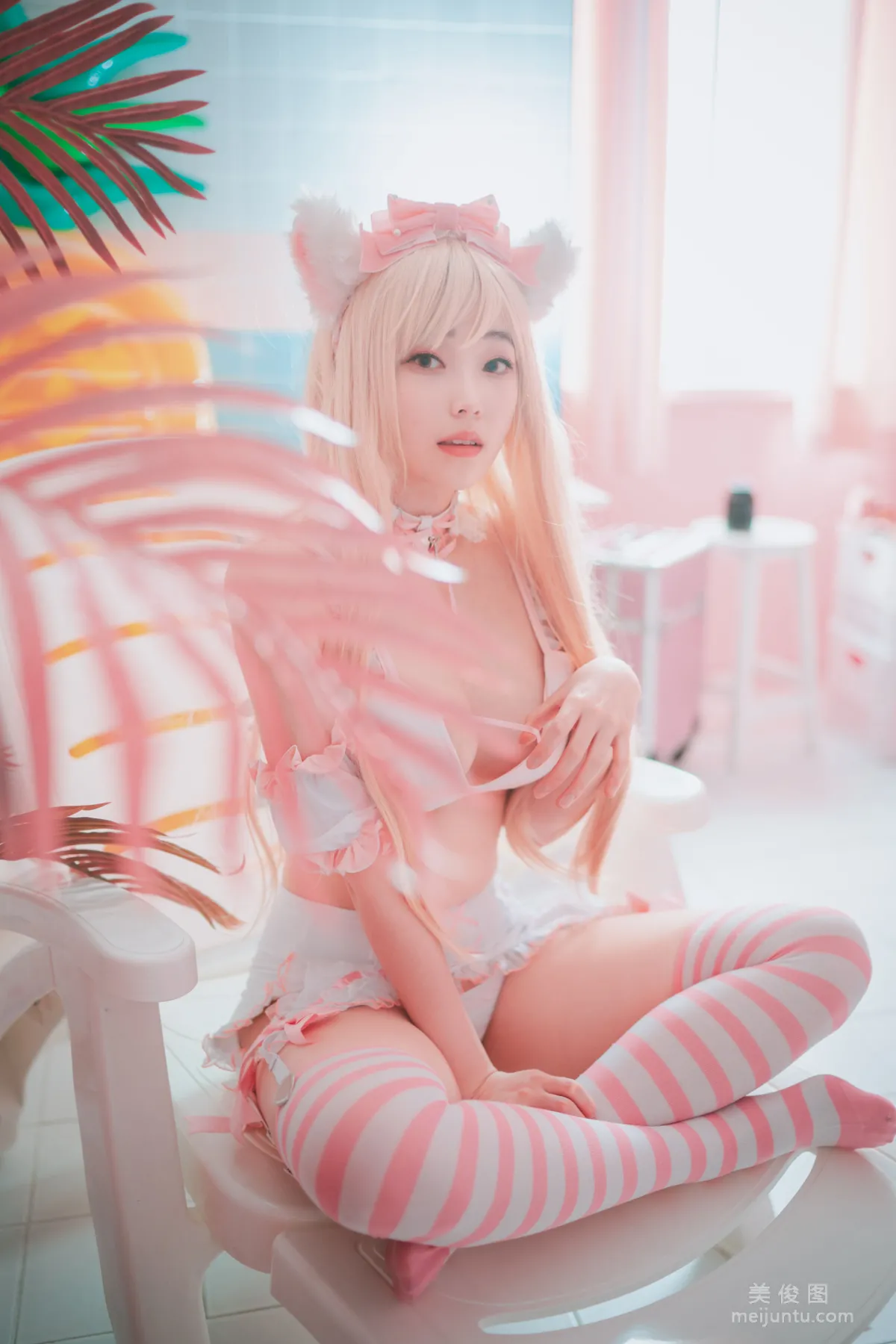 [DJAWA]  BamBi - ángel de Rosa 写真套图31