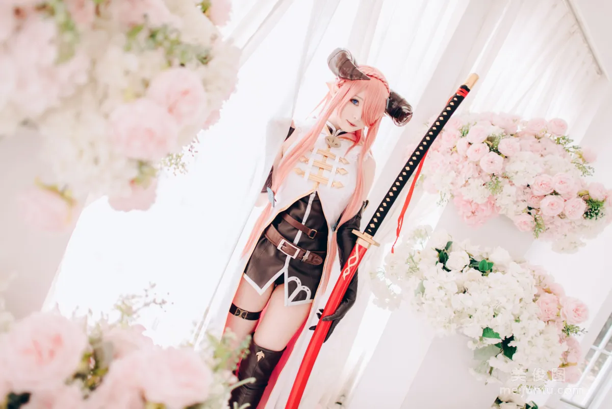 [网红COSER] 微博妹纸霜月shimo - 碧蓝幻想 娜尔梅亚71