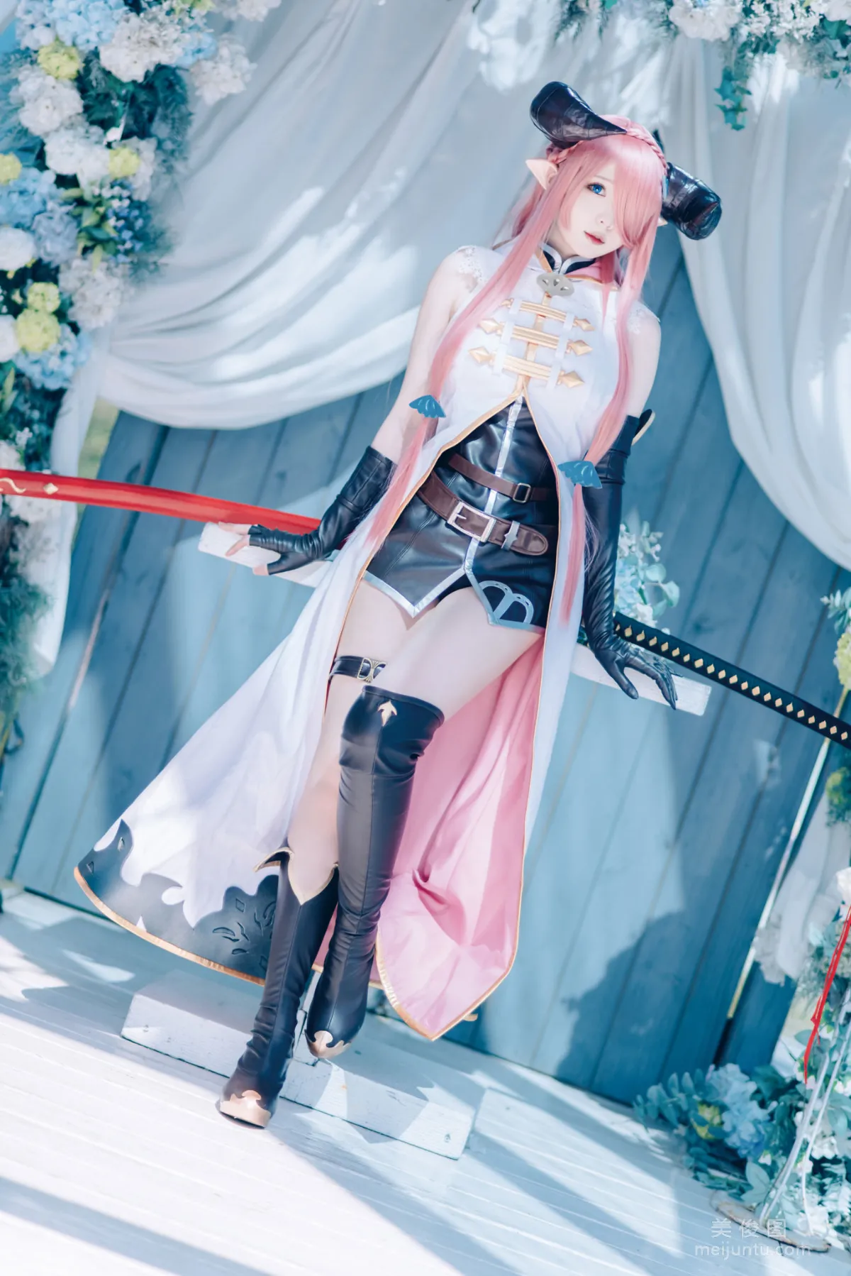 [网红COSER] 微博妹纸霜月shimo - 碧蓝幻想 娜尔梅亚61