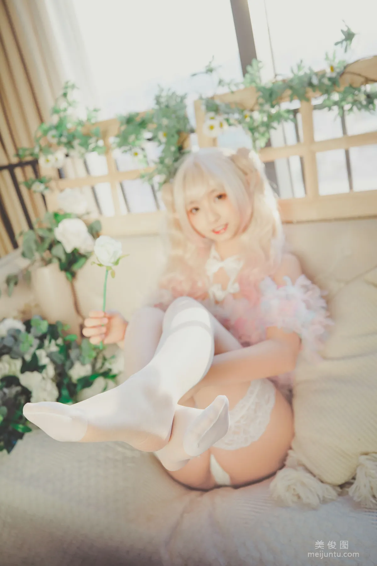 [网红COSER] 神楽板真冬 之柔らかい永遠  写真套图68