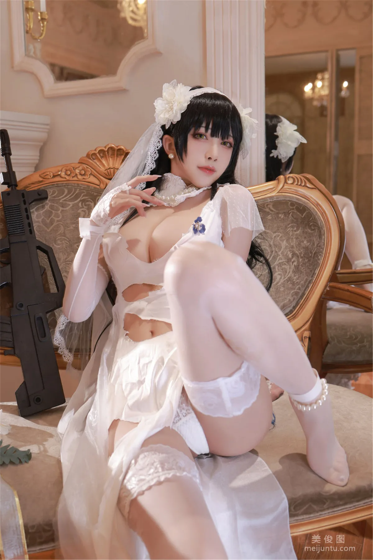 [网红COSER] 动漫博主水淼aqua - 少女前线 OTS14 ＆Type9531