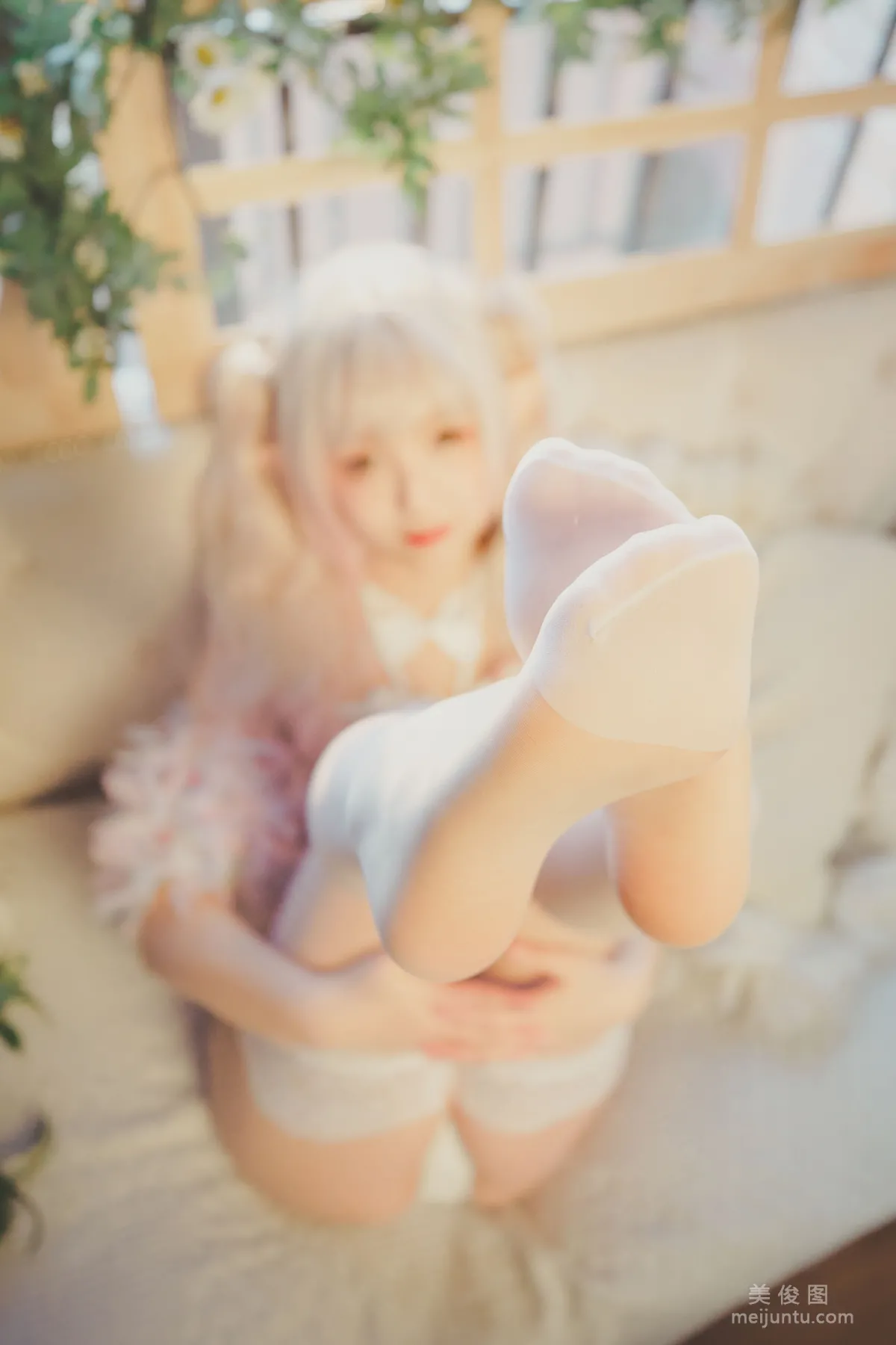 [网红COSER] 神楽板真冬 之柔らかい永遠  写真套图116