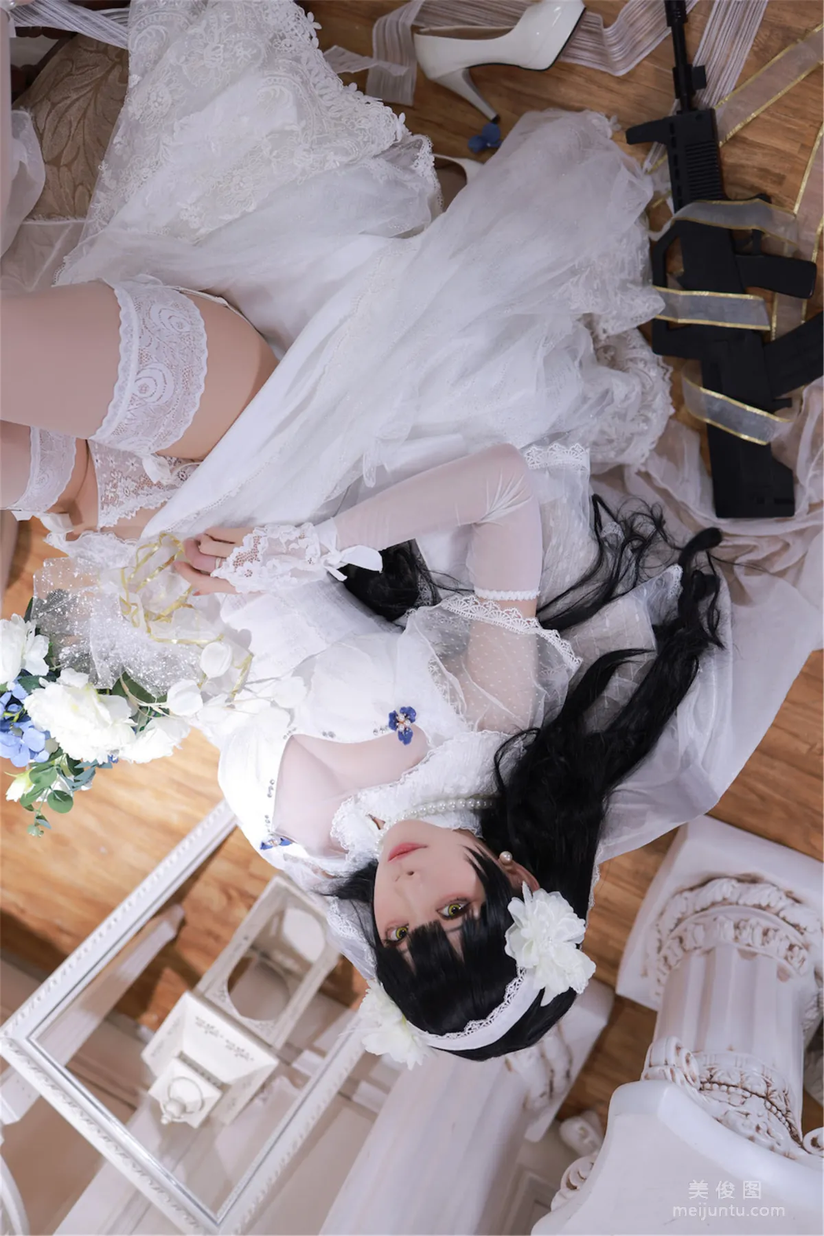 [网红COSER] 动漫博主水淼aqua - 少女前线 OTS14 ＆Type9528