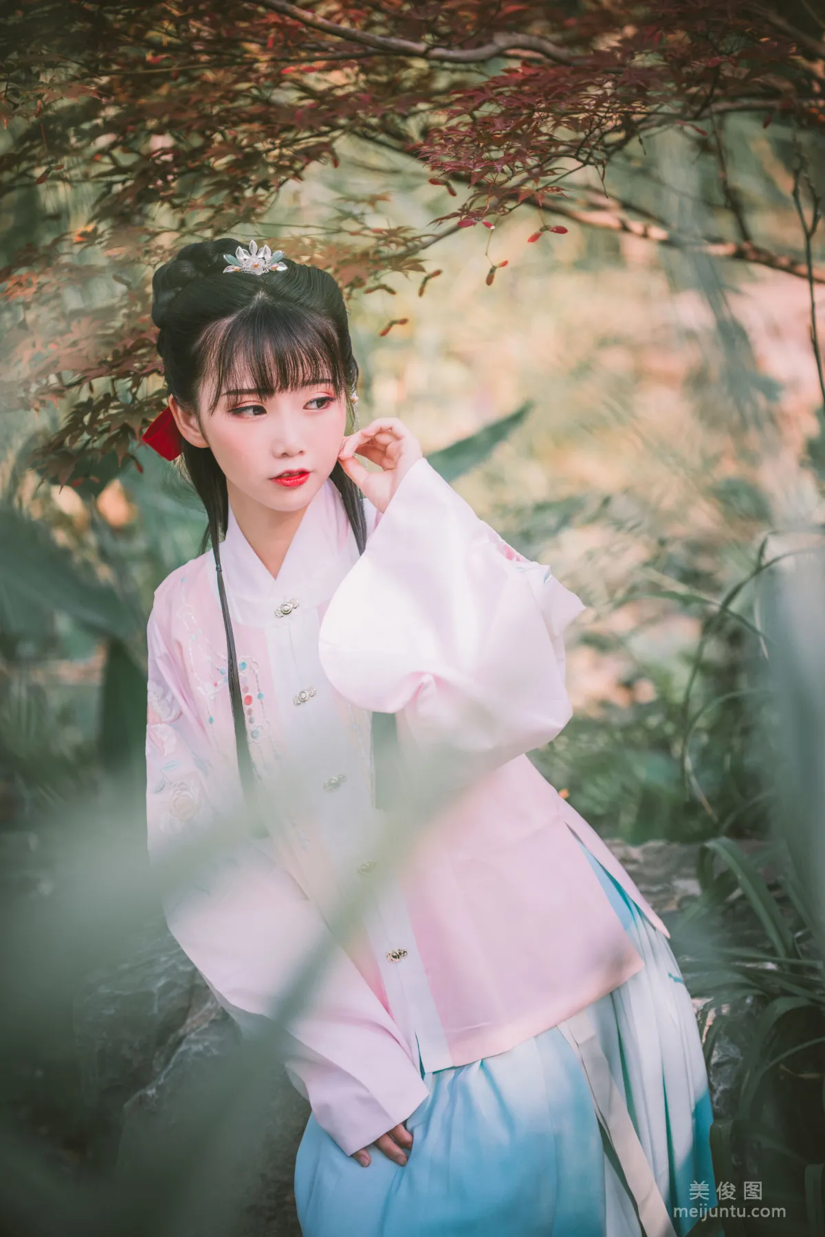 [网红COSER] 可爱人气Coser面饼仙儿 - 明治汉服4