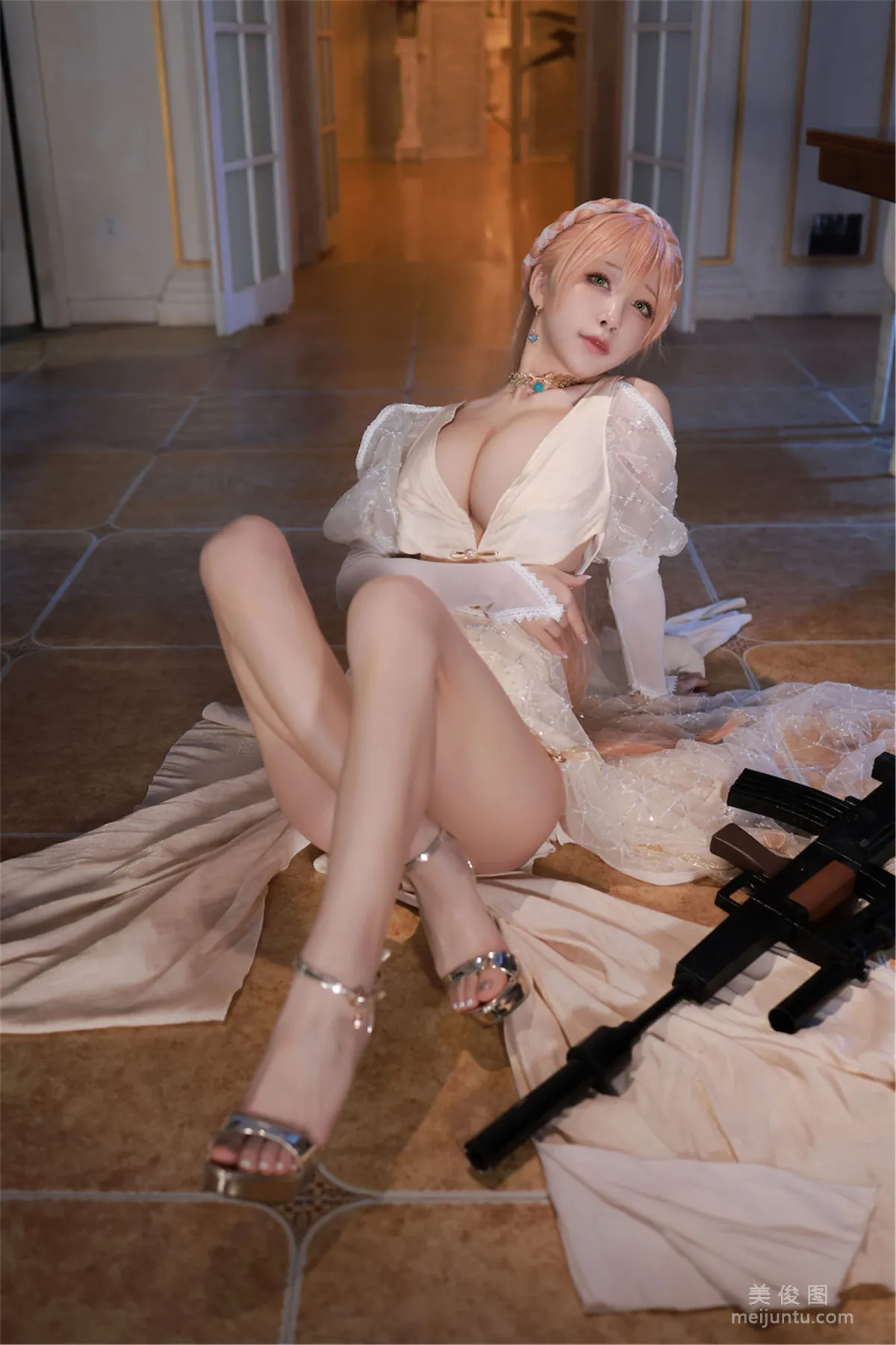 [网红COSER] 动漫博主水淼aqua - 少女前线 OTS14 ＆Type9517