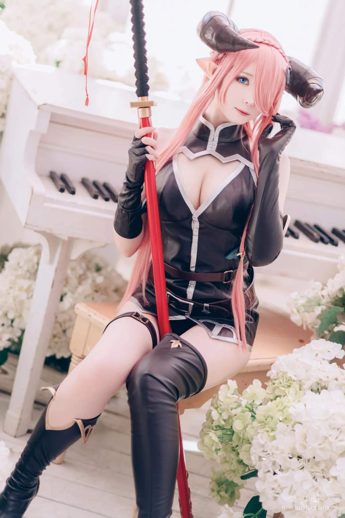 [网红COSER] 微博妹纸霜月shimo - 碧蓝幻想 娜尔梅亚51