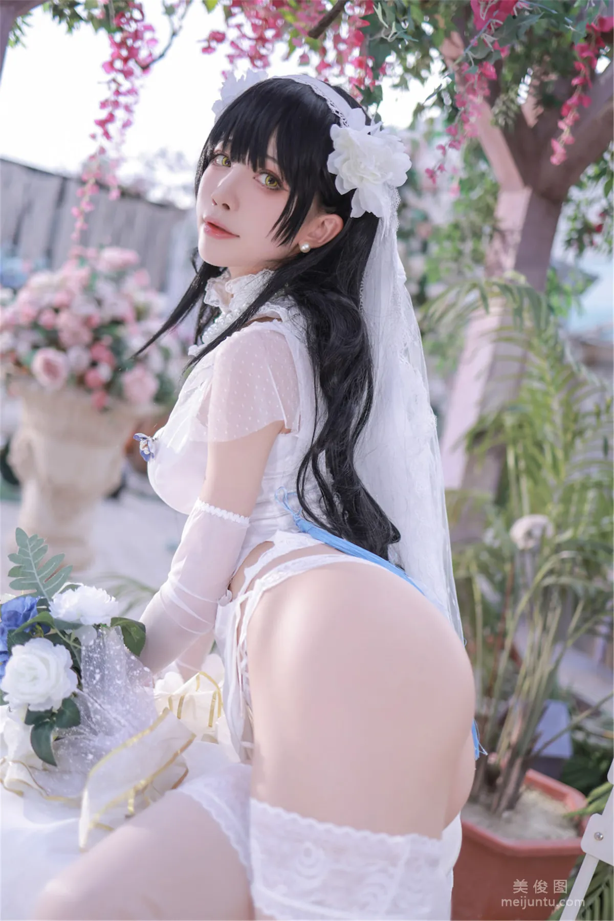 [网红COSER] 动漫博主水淼aqua - 少女前线 OTS14 ＆Type9545