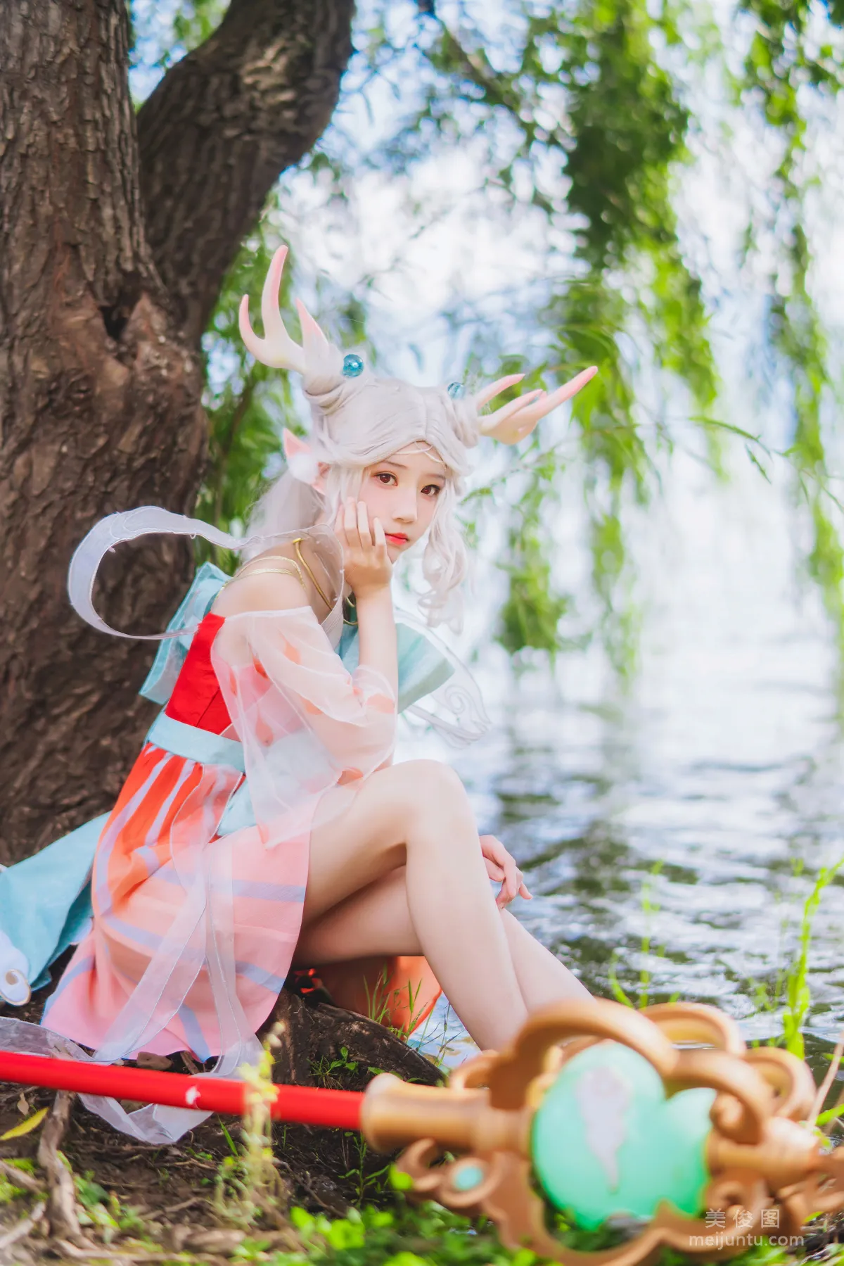 [网红COSER] 桜桃喵 - 小鹿  写真套图36