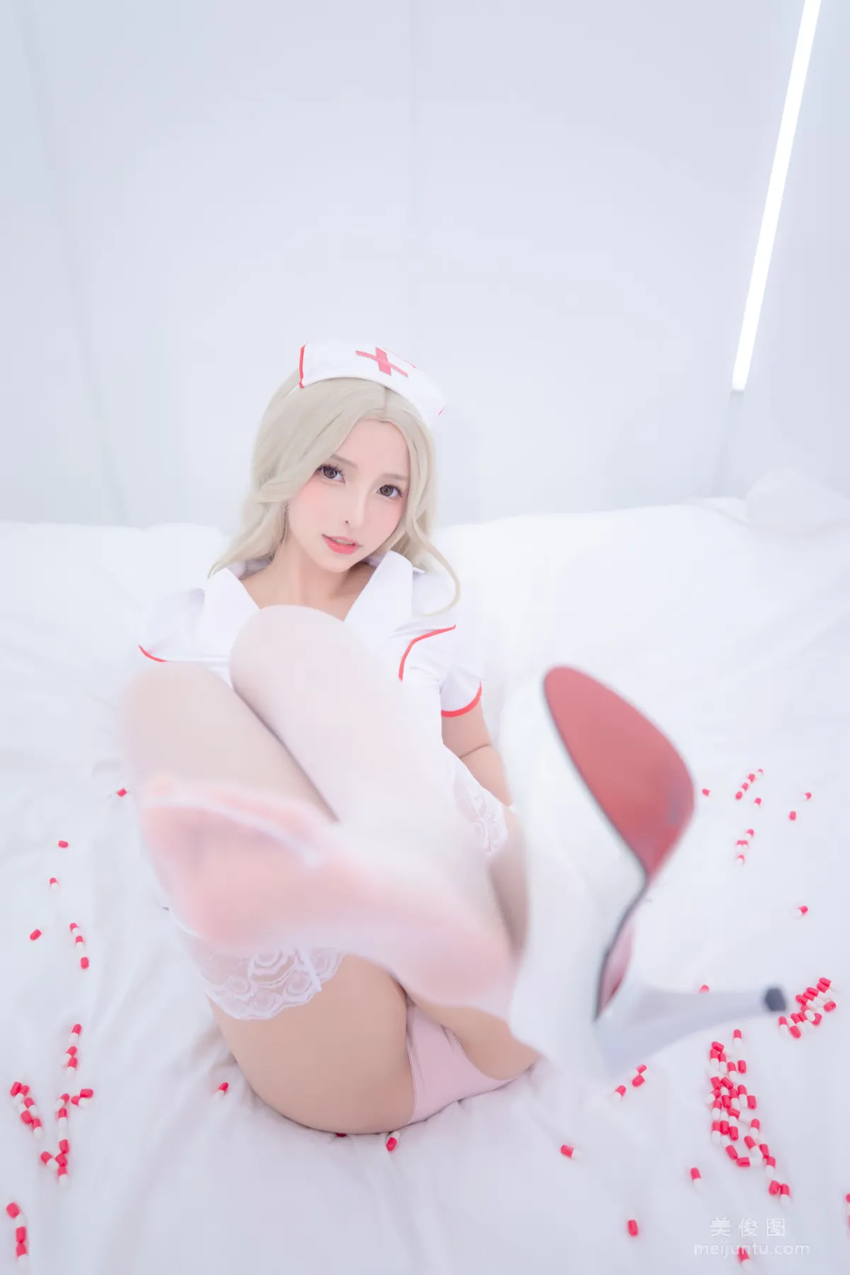 [网红COSER] 萝莉神楽板真冬 之 心身バランス  写真套图109