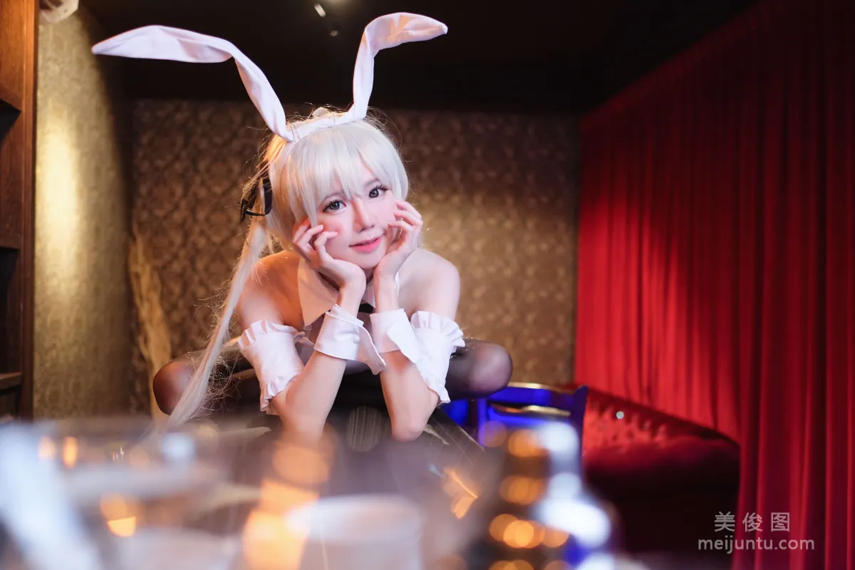 [网红COSER] Sally Dorasnow - Sora Kasugano Bunny Suit  写真套图12