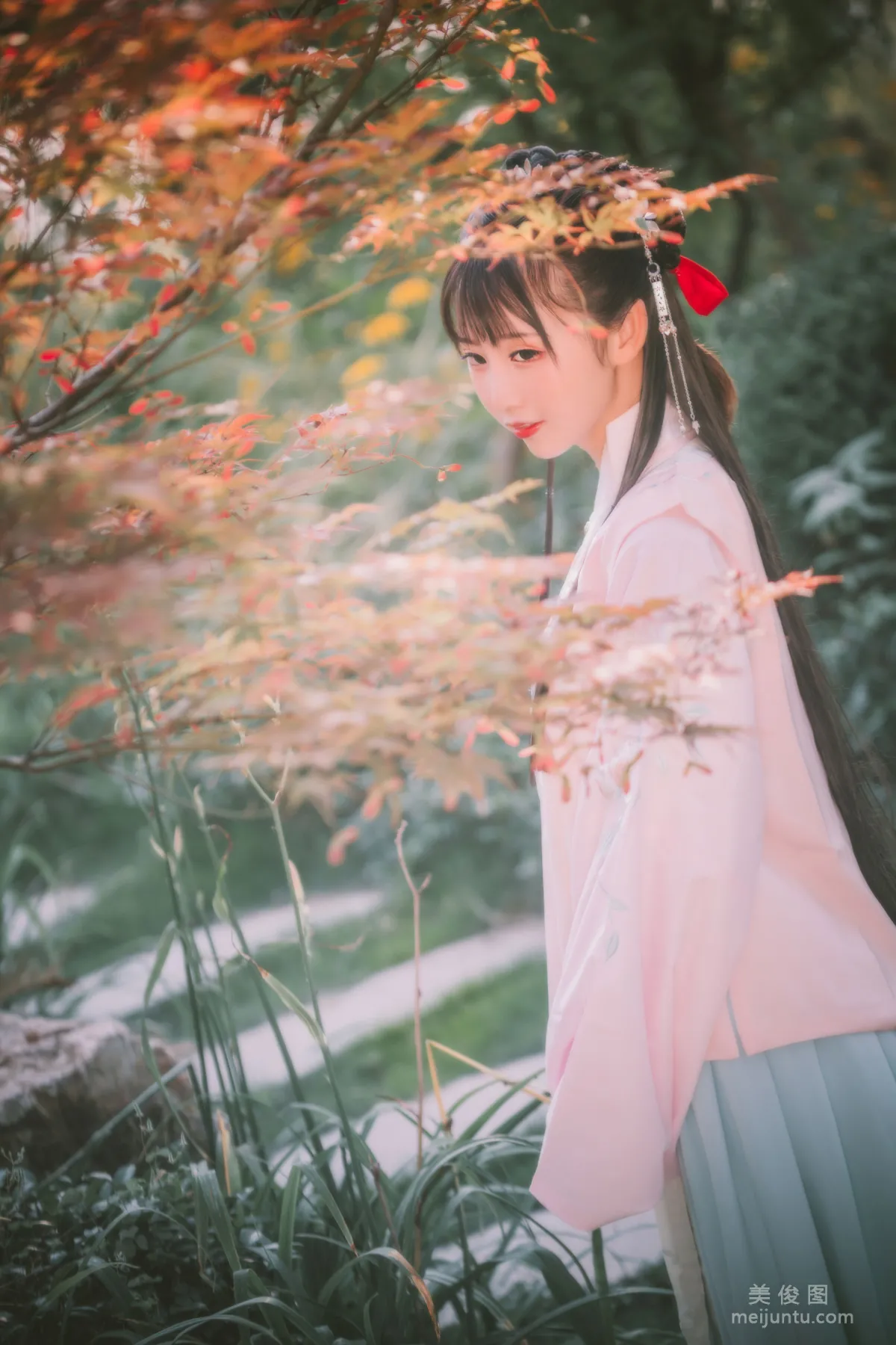 [网红COSER] 可爱人气Coser面饼仙儿 - 明治汉服6