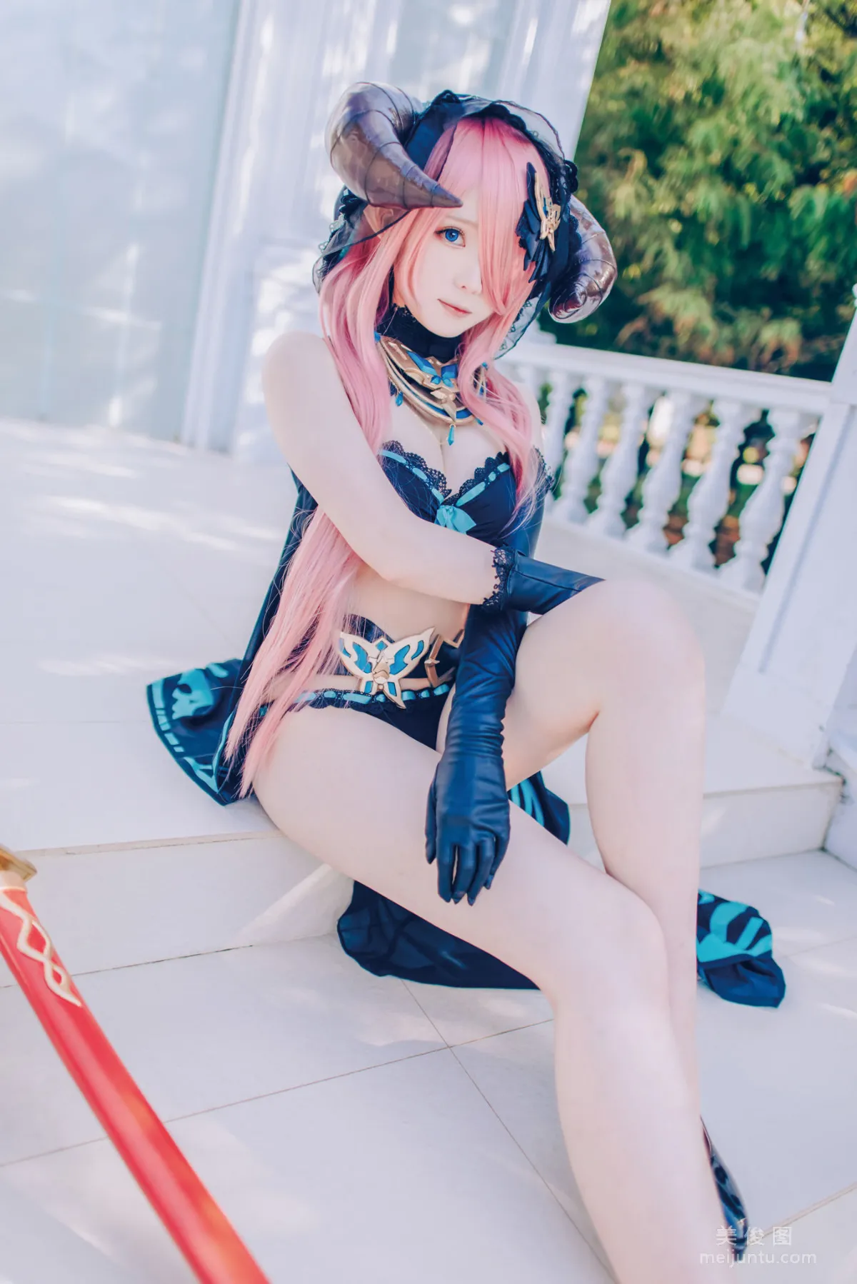 [网红COSER] 微博妹纸霜月shimo - 碧蓝幻想 娜尔梅亚42