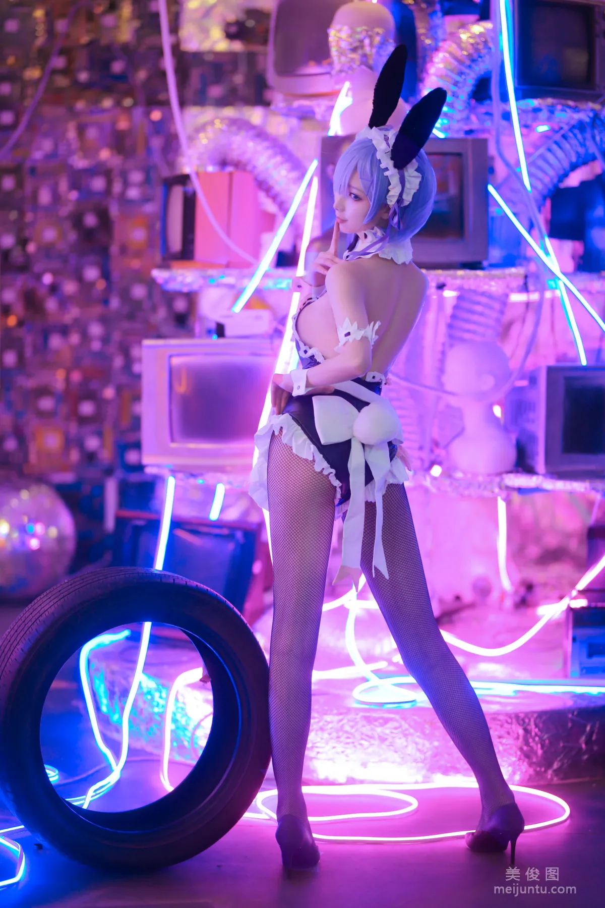 [网红COSER] 动漫博主封疆疆v - 蕾姆兔女郎12