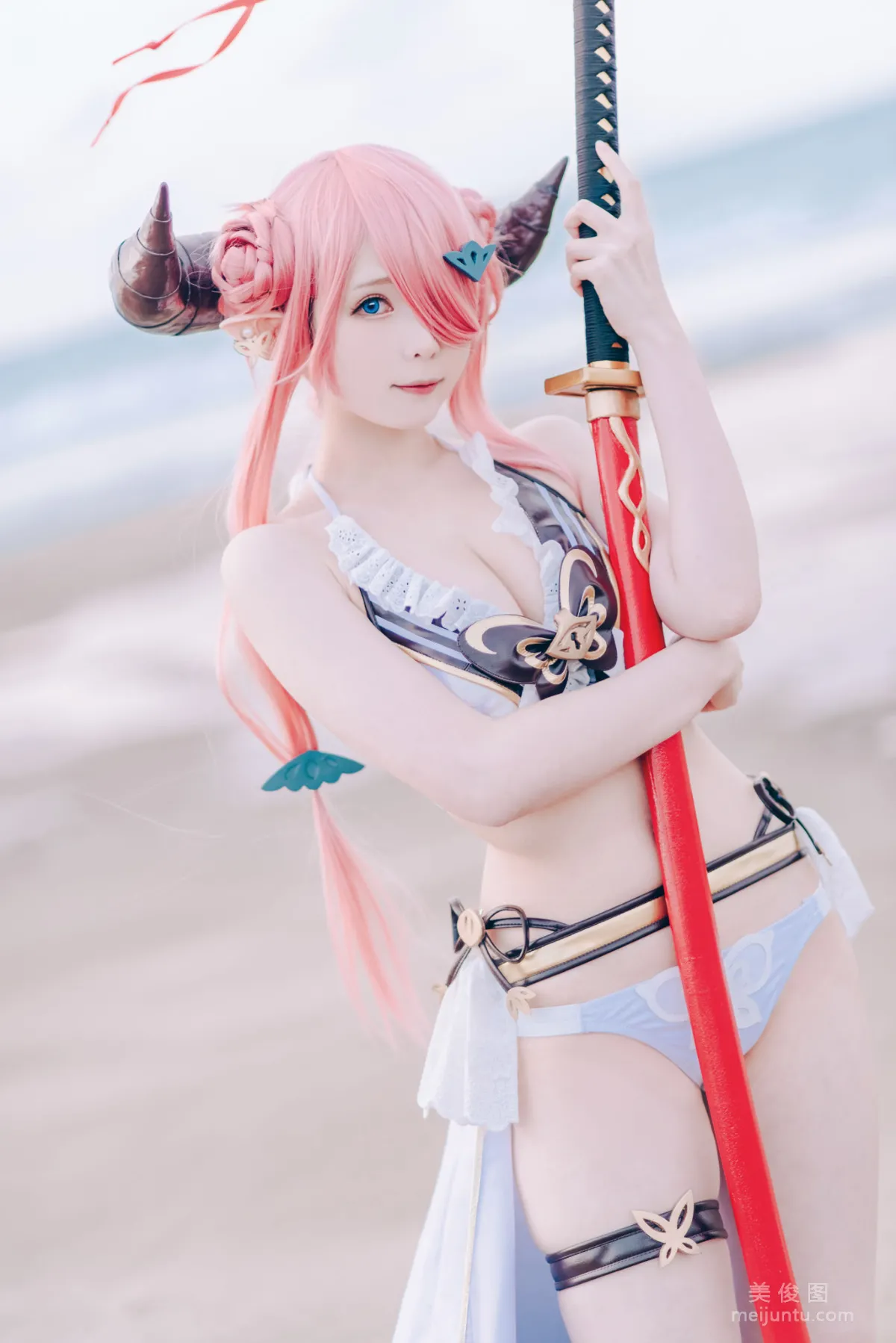 [网红COSER] 微博妹纸霜月shimo - 碧蓝幻想 娜尔梅亚2