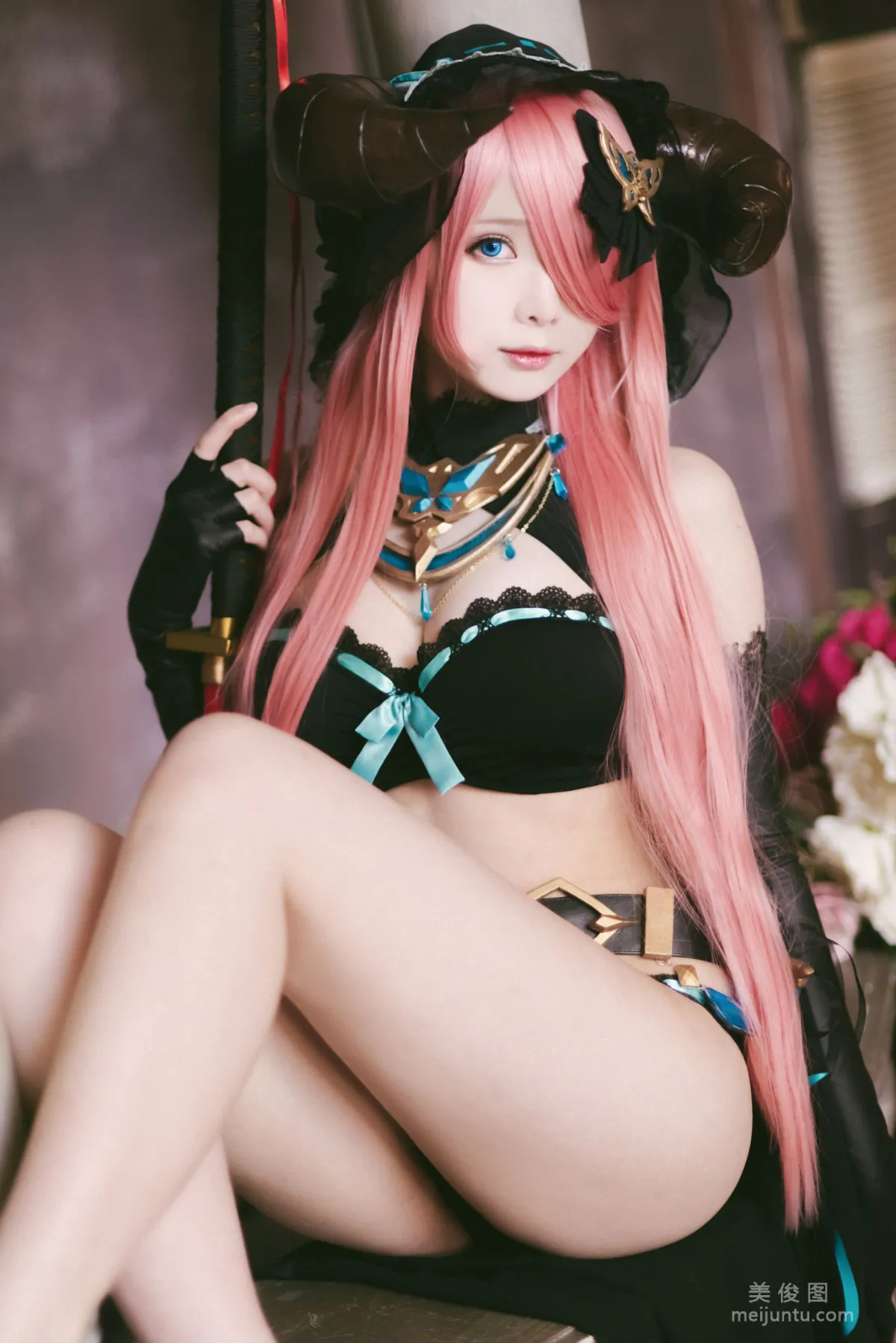 [网红COSER] 微博妹纸霜月shimo - 碧蓝幻想 娜尔梅亚31