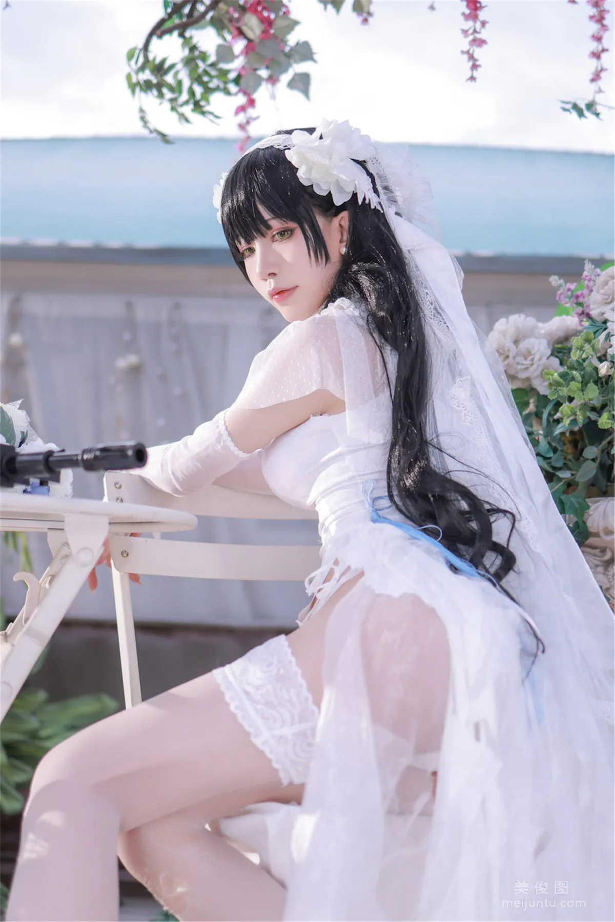 [网红COSER] 动漫博主水淼aqua - 少女前线 OTS14 ＆Type9549