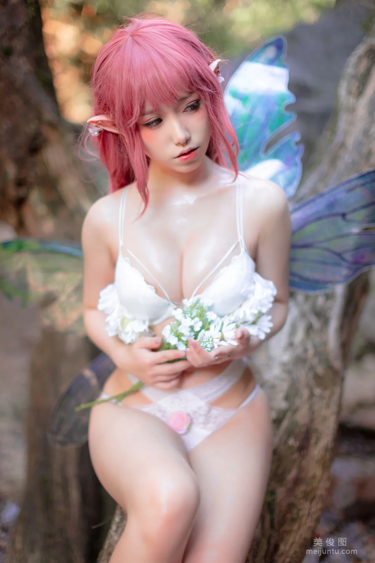 [网红COSER] 一北亦北 - 花精灵  写真套图36