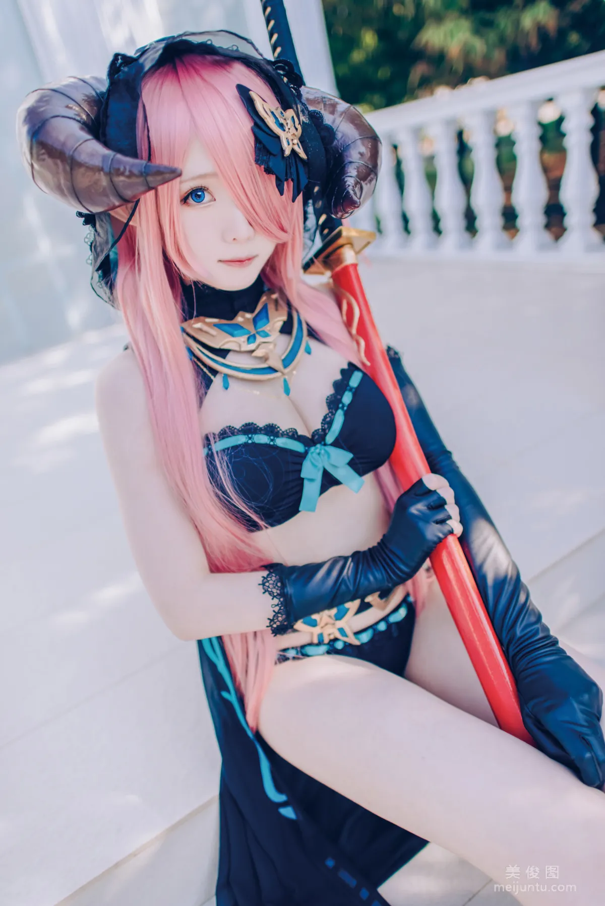 [网红COSER] 微博妹纸霜月shimo - 碧蓝幻想 娜尔梅亚38