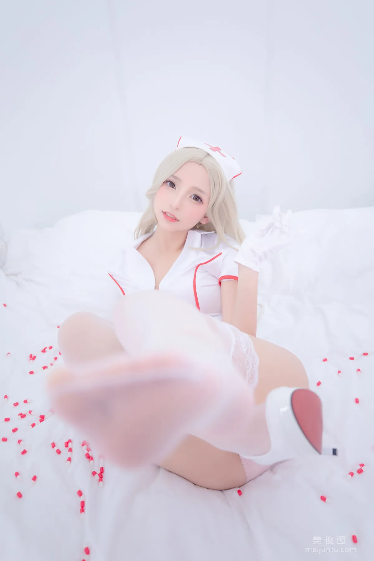 [网红COSER] 萝莉神楽板真冬 之 心身バランス  写真套图112