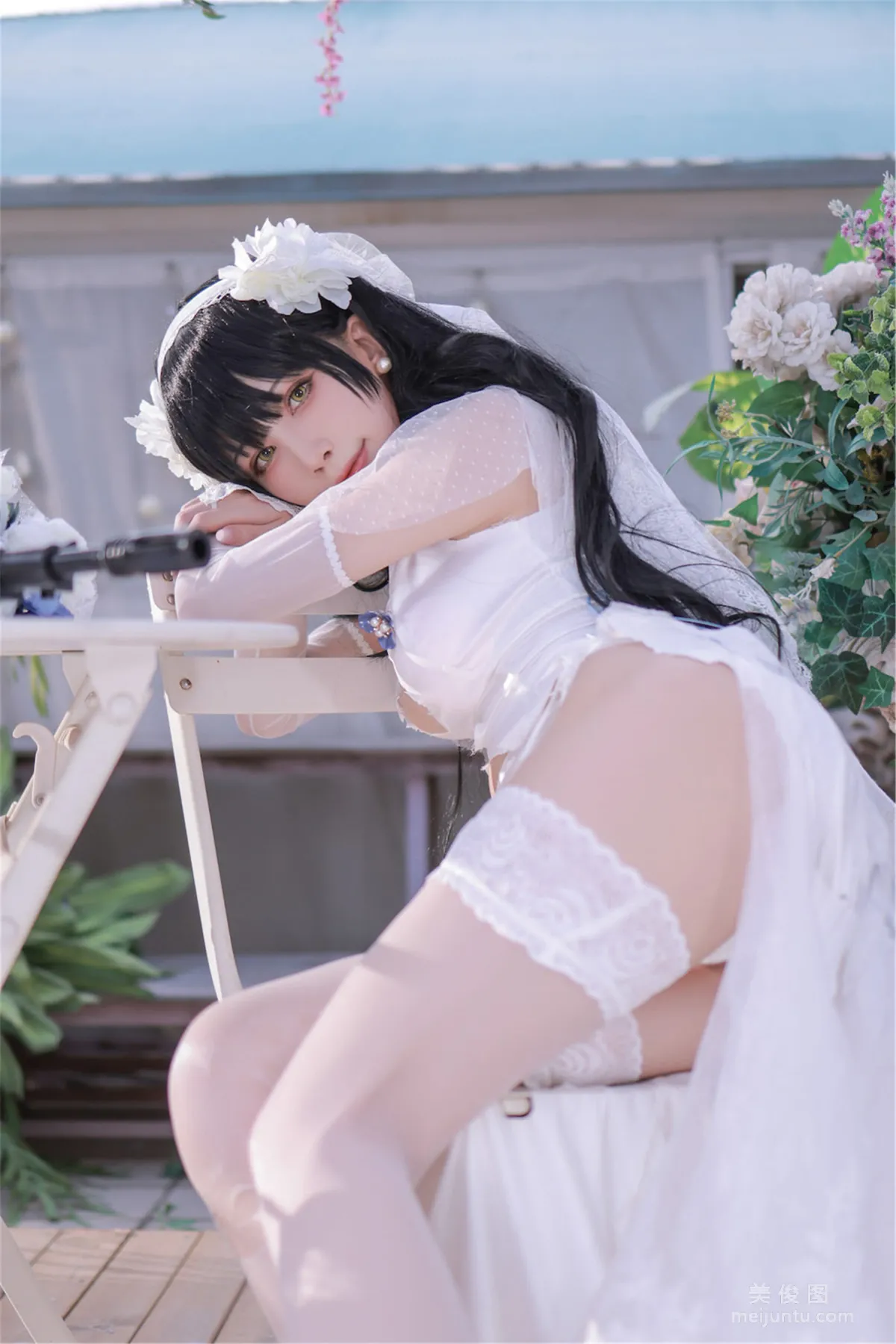 [网红COSER] 动漫博主水淼aqua - 少女前线 OTS14 ＆Type9550