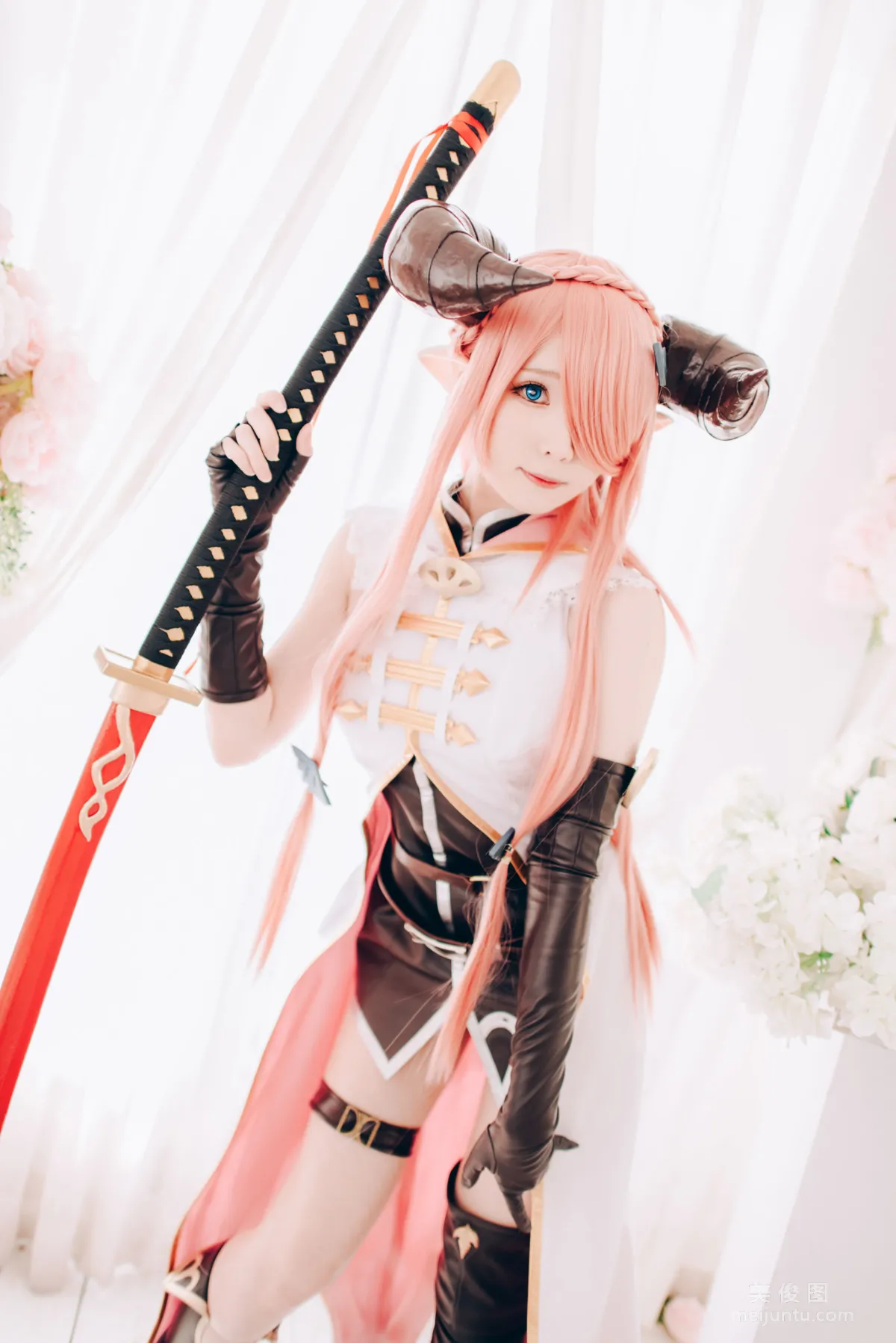 [网红COSER] 微博妹纸霜月shimo - 碧蓝幻想 娜尔梅亚73