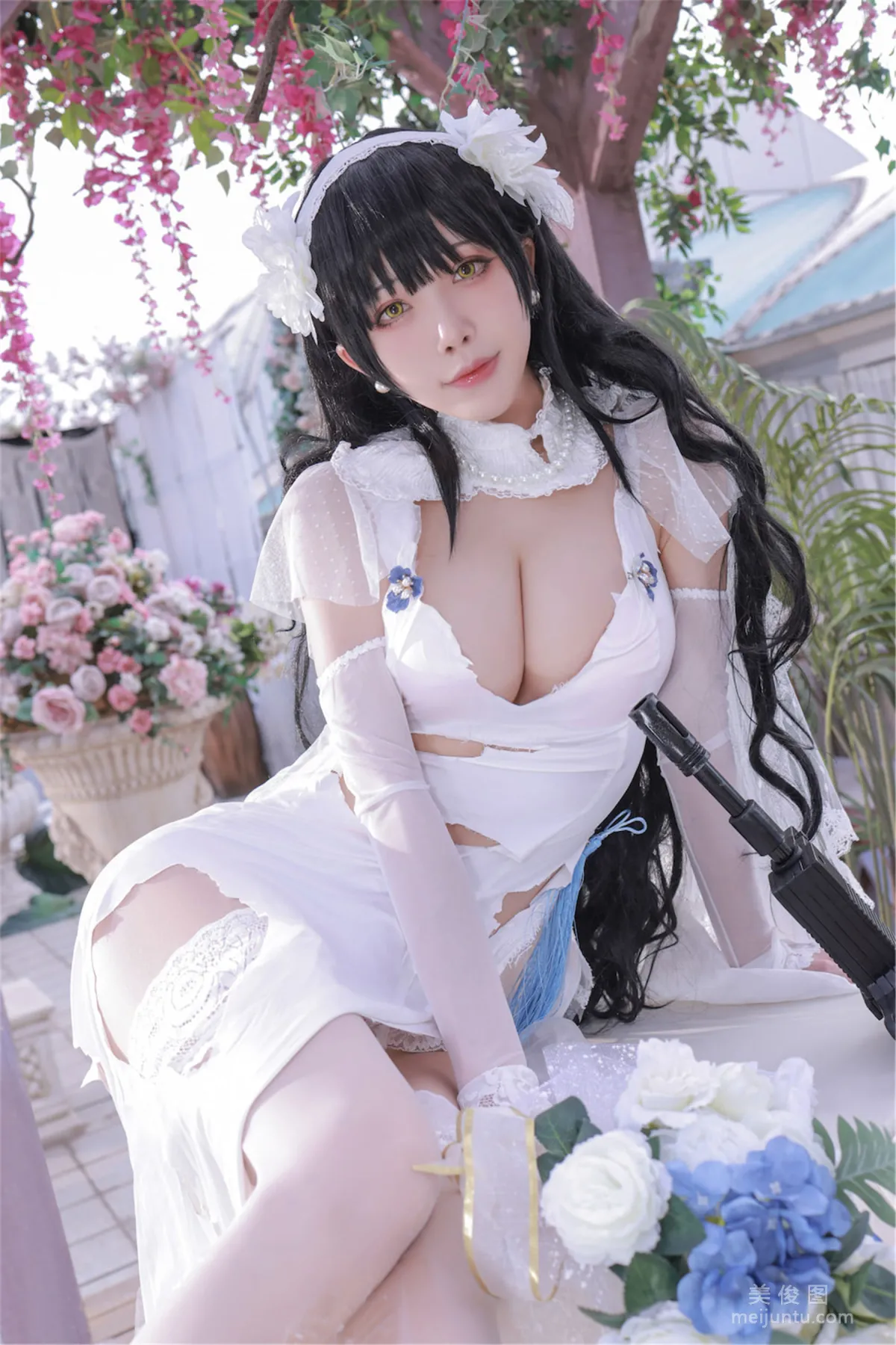 [网红COSER] 动漫博主水淼aqua - 少女前线 OTS14 ＆Type9542