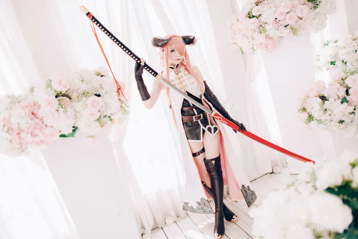 [网红COSER] 微博妹纸霜月shimo - 碧蓝幻想 娜尔梅亚83