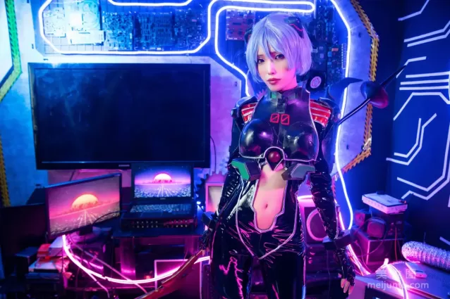 [网红COSER] eliza喵喵 - 绫波丽   写真套图