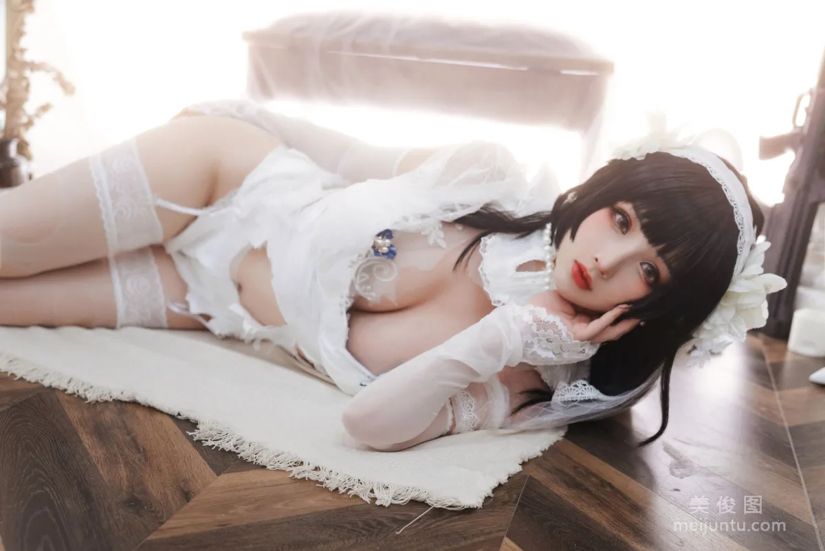 [网红COSER] rioko凉凉子 - 95花嫁  写真套图16