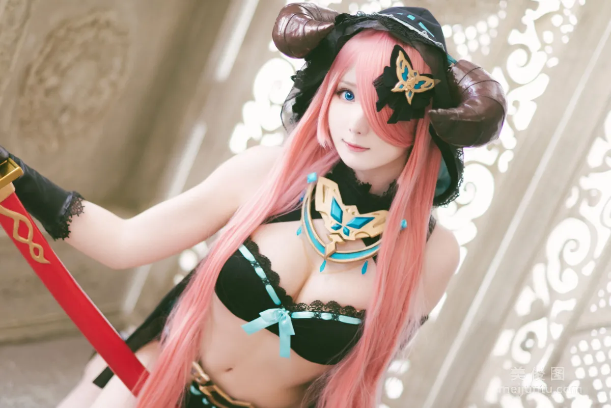 [网红COSER] 微博妹纸霜月shimo - 碧蓝幻想 娜尔梅亚28