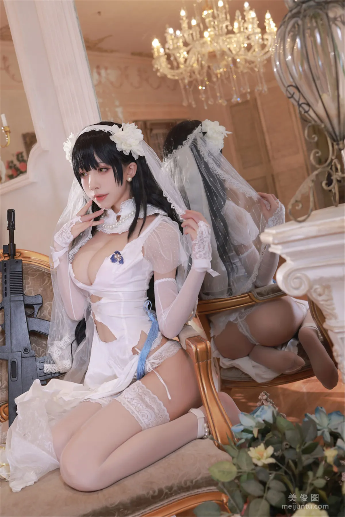 [网红COSER] 动漫博主水淼aqua - 少女前线 OTS14 ＆Type9541