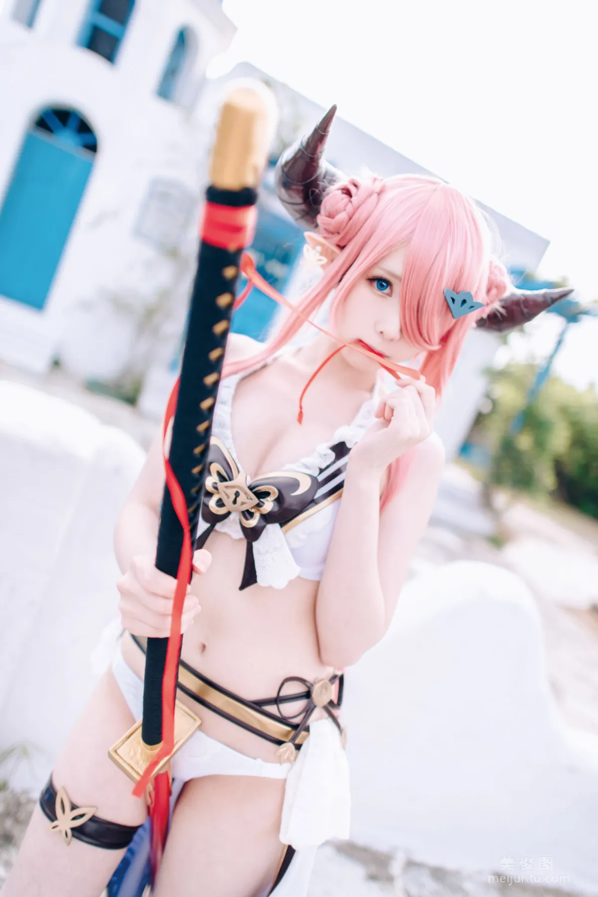 [网红COSER] 微博妹纸霜月shimo - 碧蓝幻想 娜尔梅亚16