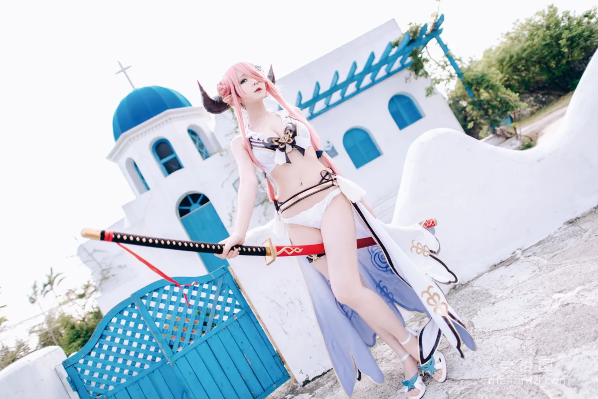 [网红COSER] 微博妹纸霜月shimo - 碧蓝幻想 娜尔梅亚18