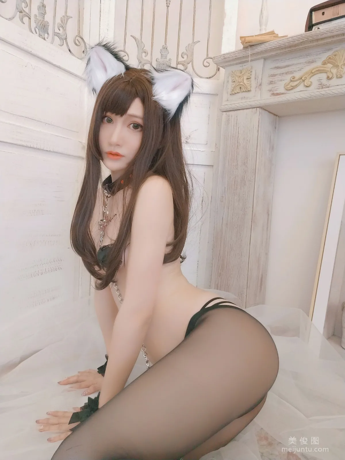 [网红COSER写真] 木之本果 - 黒猫の彼女 套图19