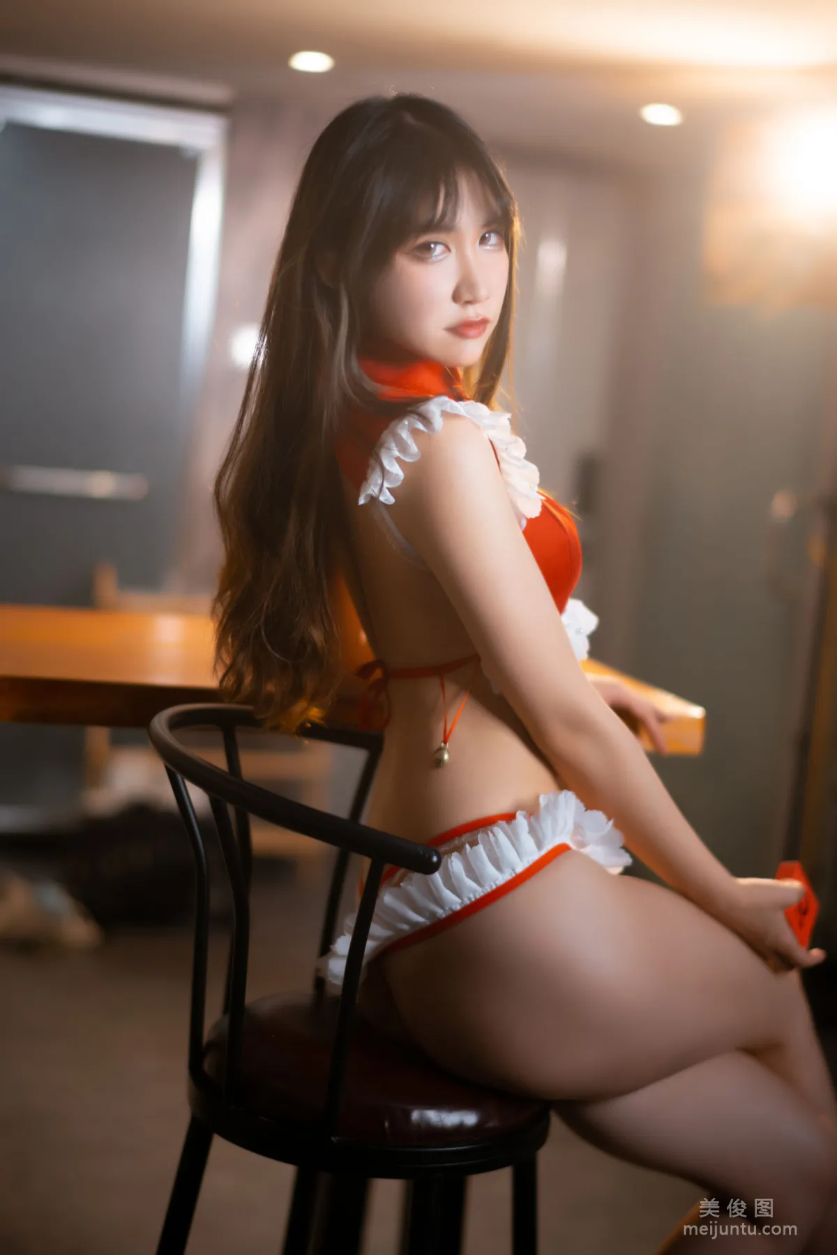 [网红COSER] 动漫博主阮邑_Fairy - 大象 红色 套图23