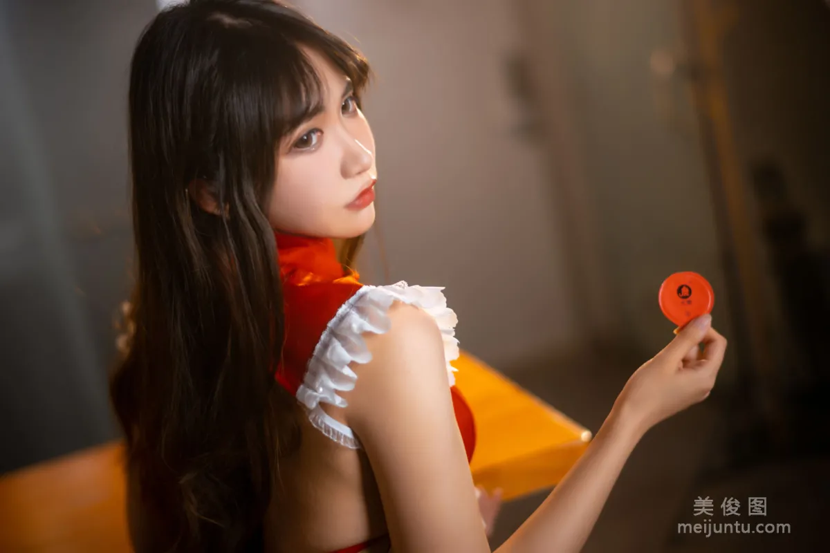 [网红COSER] 动漫博主阮邑_Fairy - 大象 红色 套图19