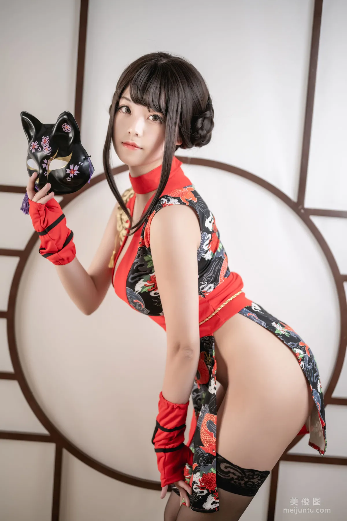 [网红COSER写真] 蜜汁猫裘 - 忍者2 写真套图33