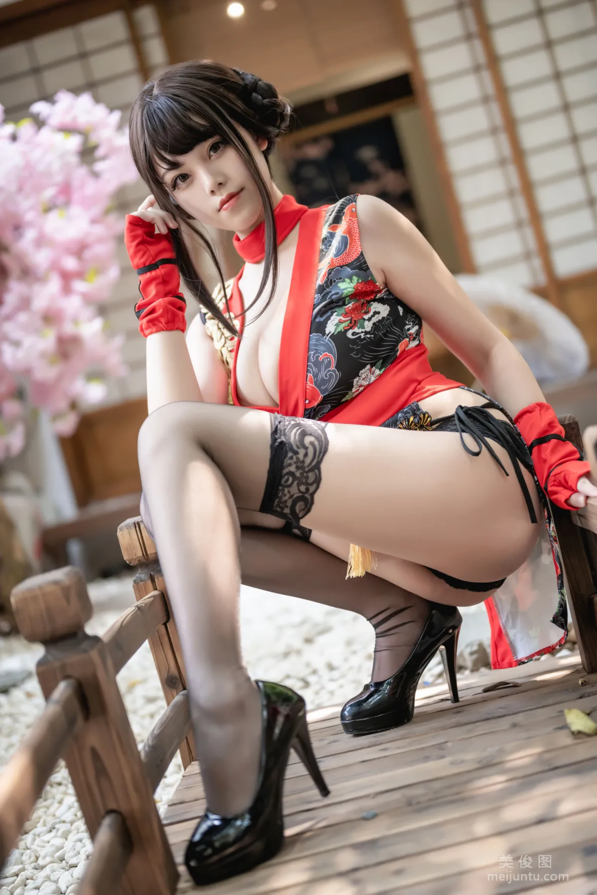 [网红COSER写真] 蜜汁猫裘 - 忍者2 写真套图16