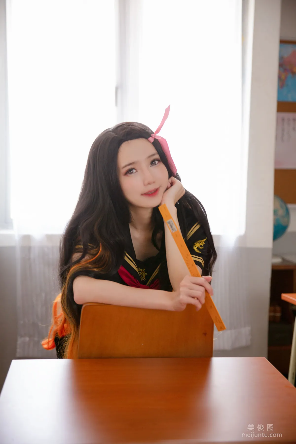 [网红COSER写真] Sally Dorasnow - Nezuko School14