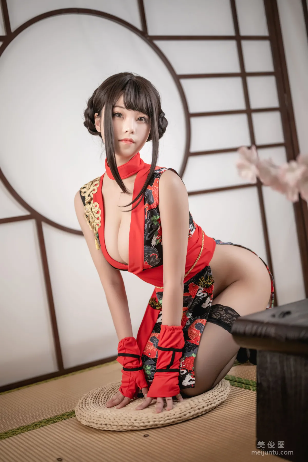 [网红COSER写真] 蜜汁猫裘 - 忍者2 写真套图35