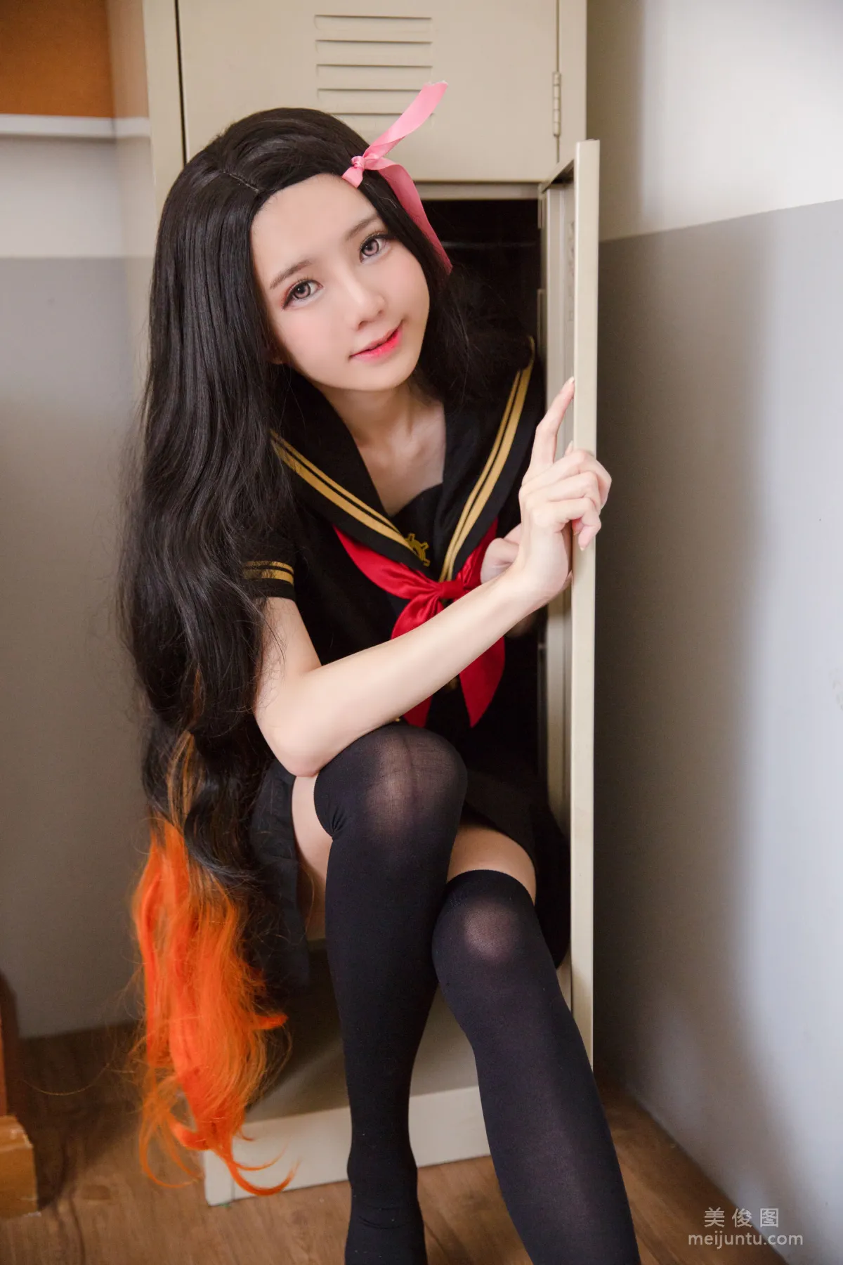 [网红COSER写真] Sally Dorasnow - Nezuko School2