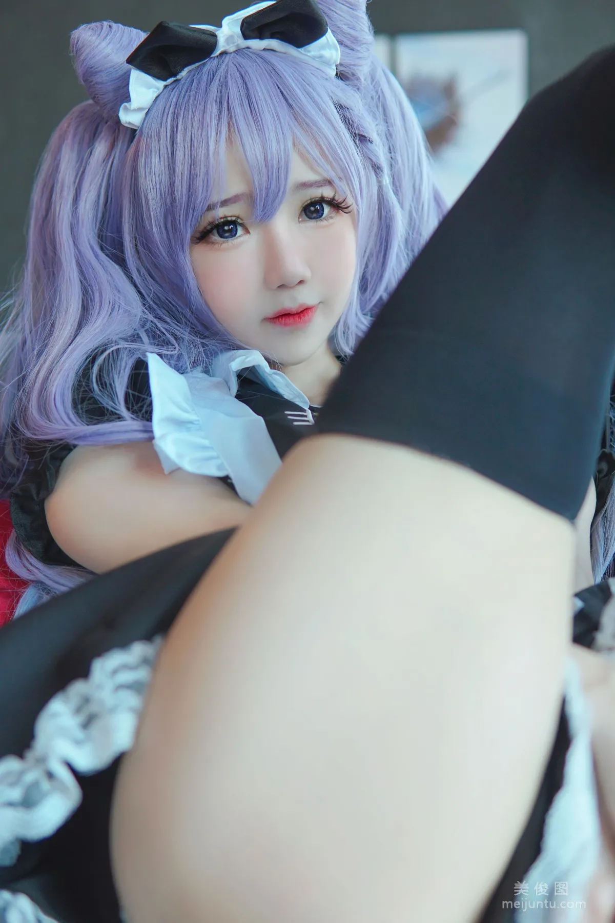 [网红COSER写真] Sally Dorasnow - Keqing Maid 套图22