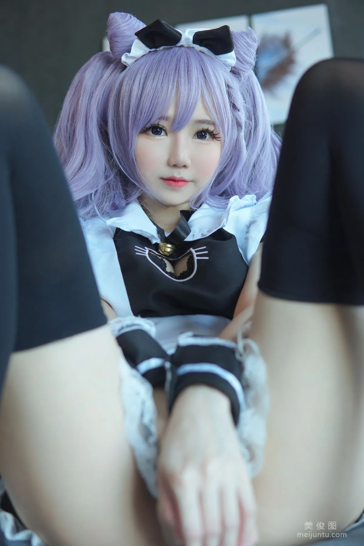 [网红COSER写真] Sally Dorasnow - Keqing Maid 套图21