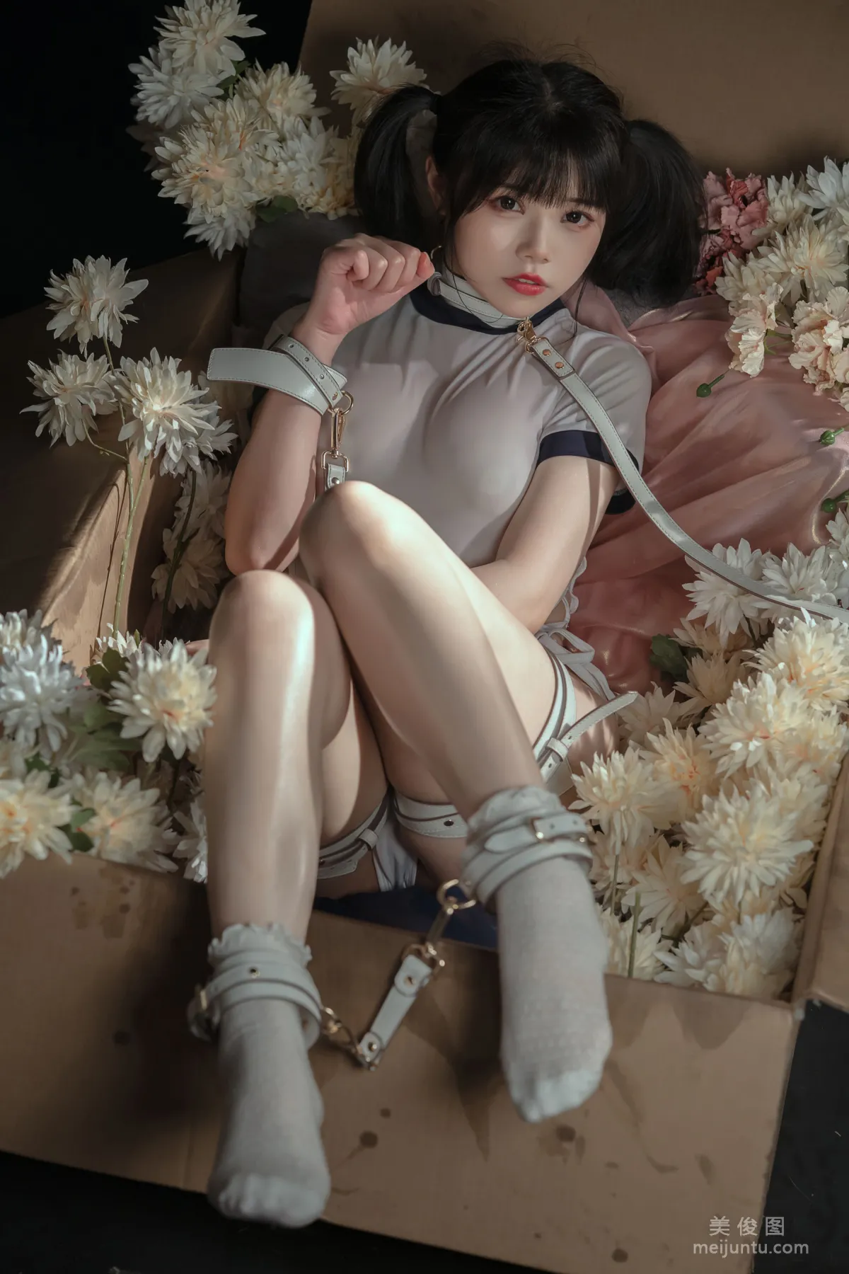 [网红COSER写真] 七月喵子 - 体操服 套图36